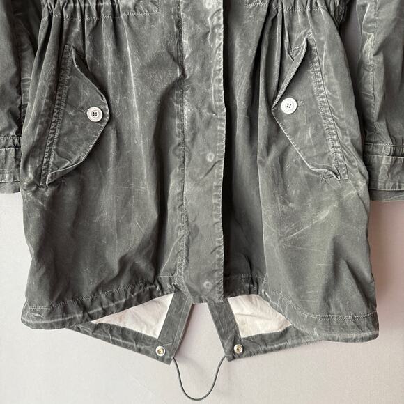 Spiewak sz S Green Anorak button zip hooded jacket - Picture 4 of 12